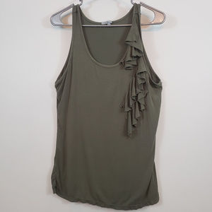 Charlotte Russe size L in army green.
